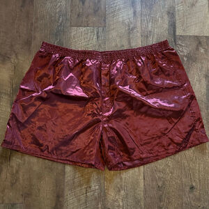 Men's JupiterSecret Maroon Boxers size 6XL
